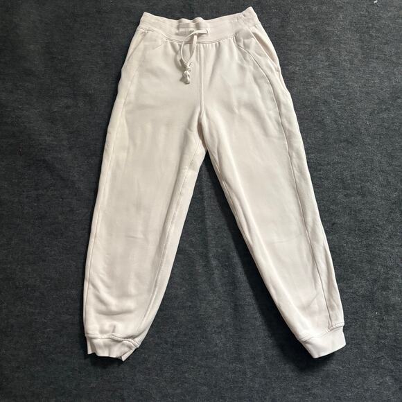 LULULEMON SCUBA JOGGER RELAXED HIGH -RISE WHITE OPAL WOMEN SIZE 6 - Picture 6 of 15